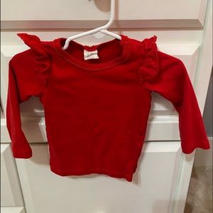 Baby Girls red H&M shirt